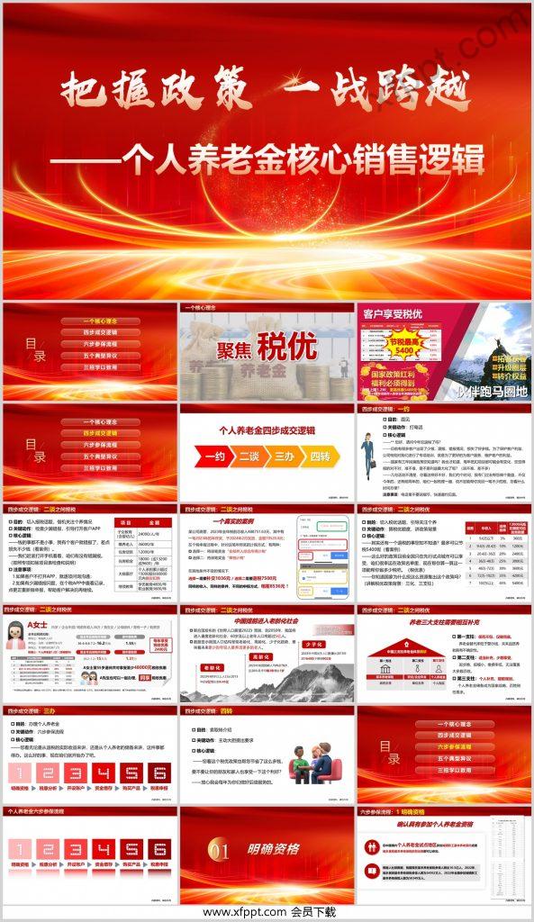 中国人寿个人养老金销售逻辑48页