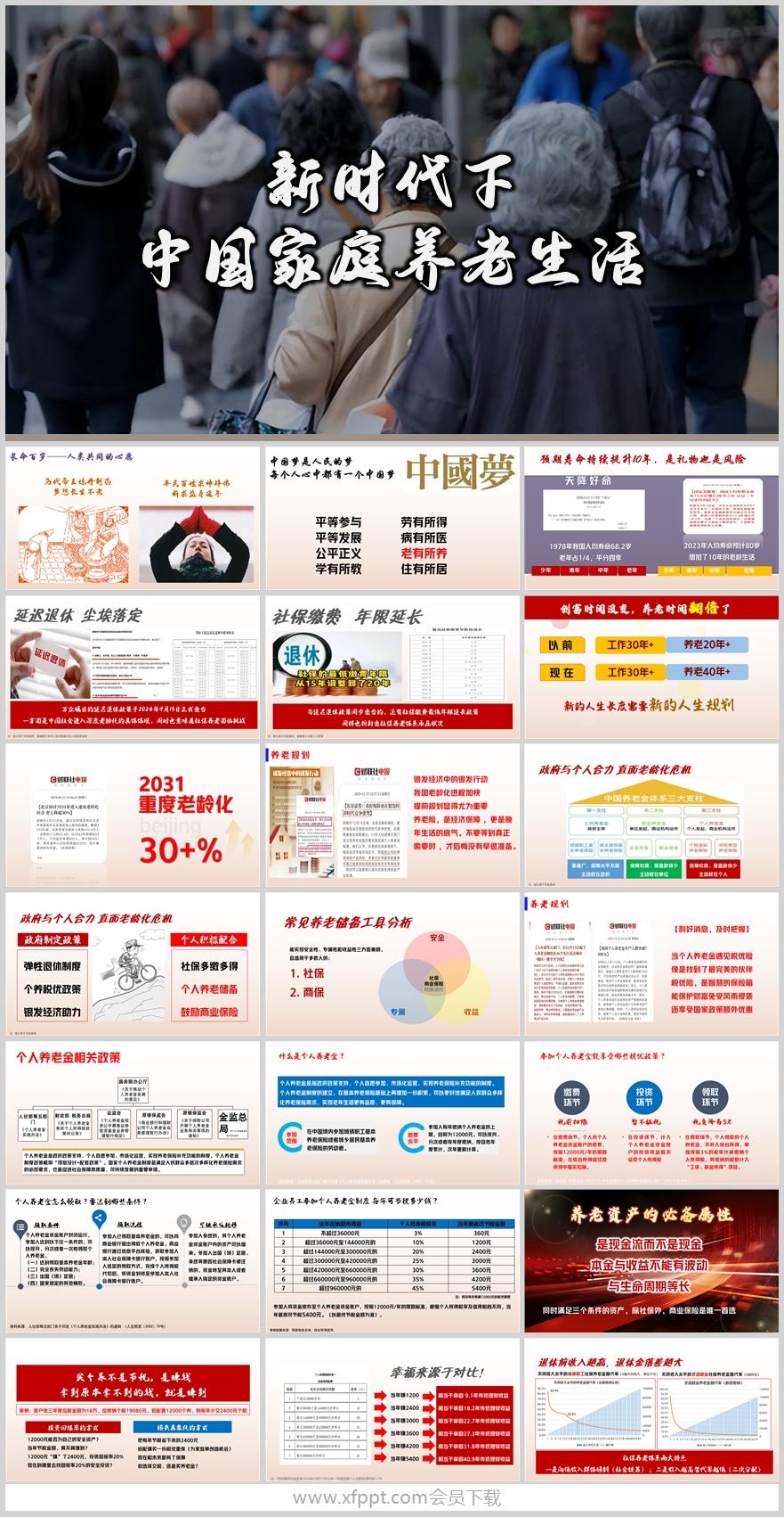 2025延迟退休下养老规划标准30页（含演讲稿）