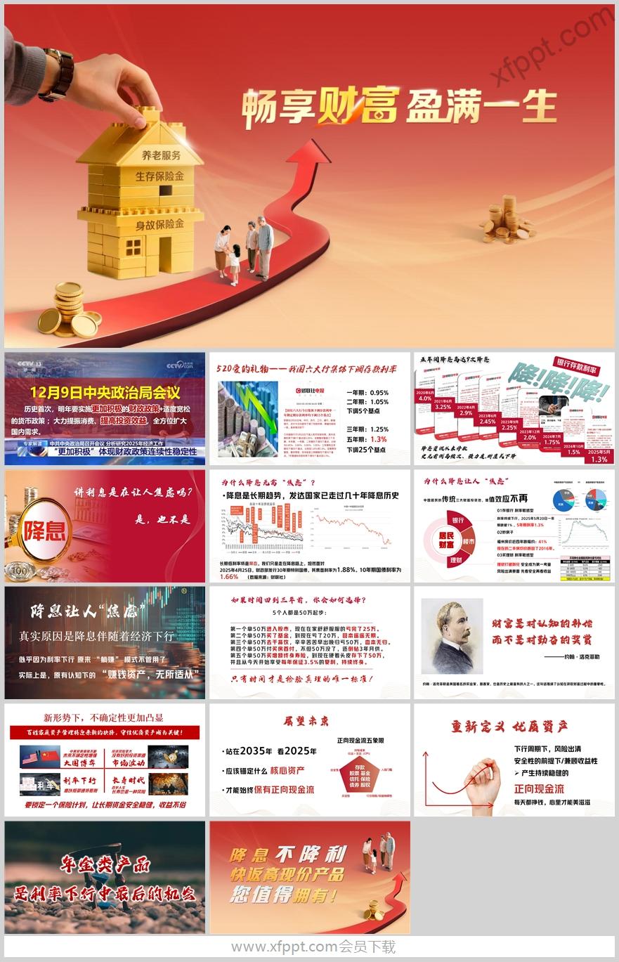 2025降息下年金险是守住优质资产关键15页（含演讲稿）