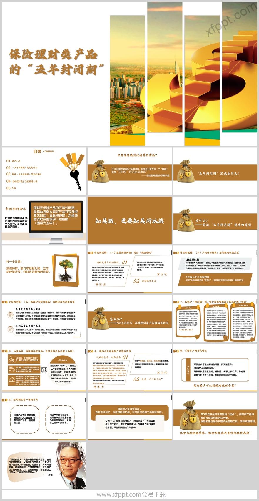保险产品五年封闭期含义背后逻辑解读21页（含演讲稿）