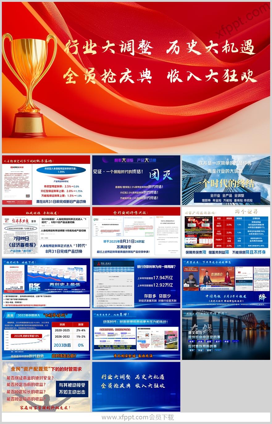 2025人身险预定利率下调停售共振宣导15页（含演讲稿）