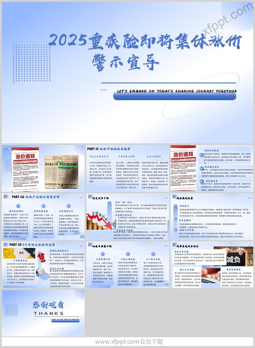 2025重疾险即将集体涨价警示宣导11页（含演讲稿）