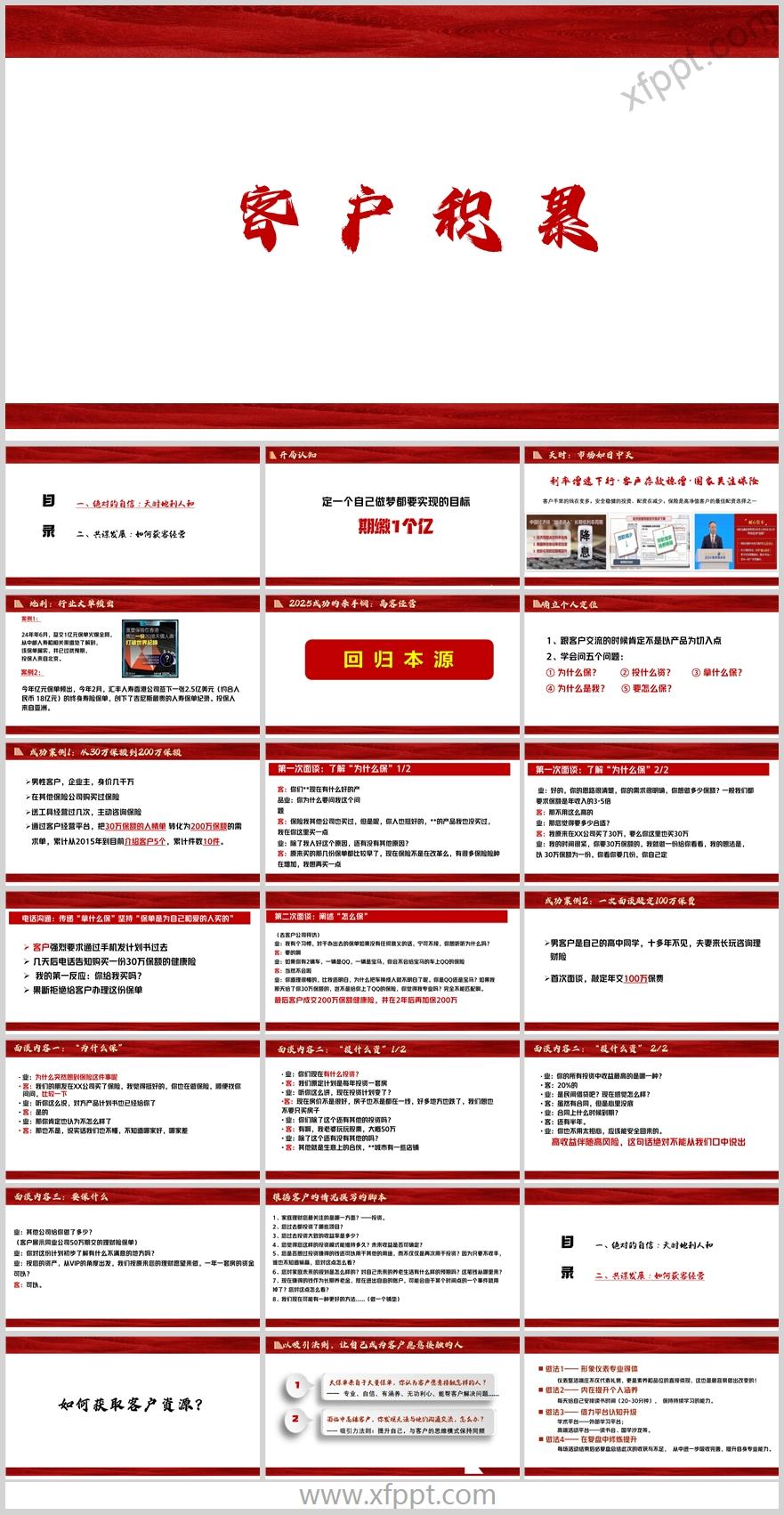 客户积累三步曲团队管理成功案例解读现场模拟33页