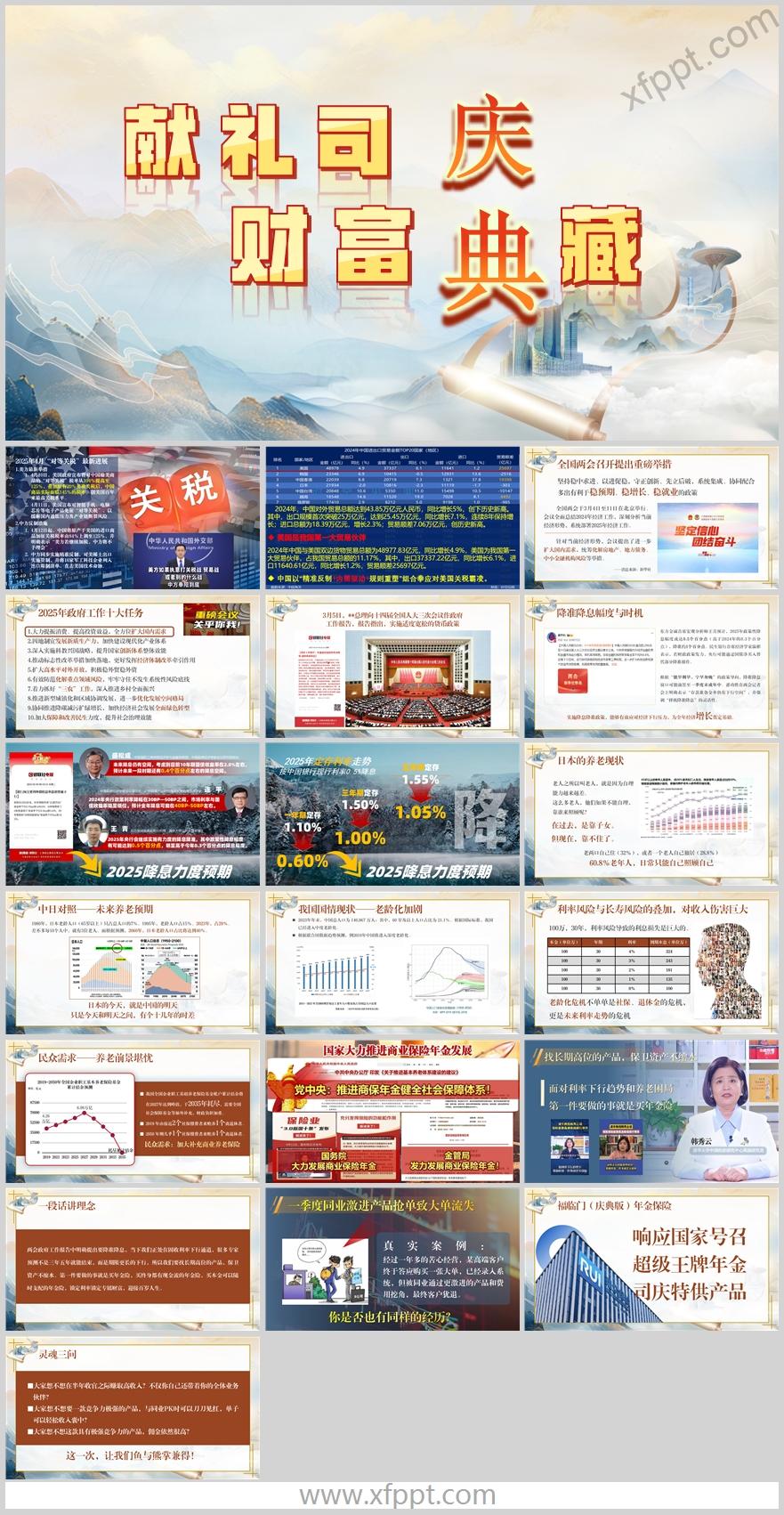 2025定存利率走势降息下养老现状理财20页（含演讲稿）