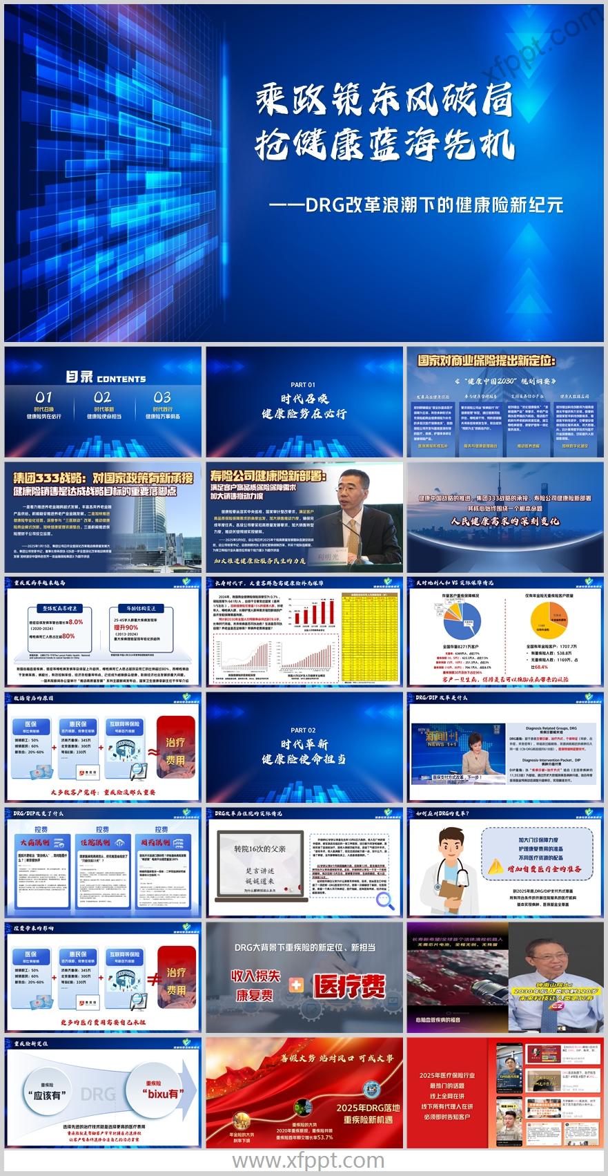 DRG改革浪潮下健康险新定位新担当六大支持37页