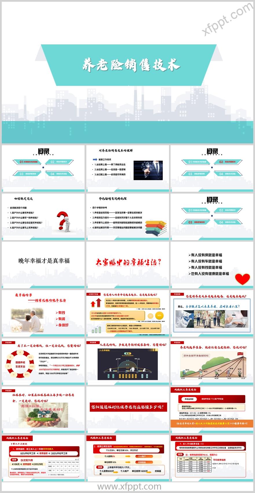 养老险销售技术理解核心问题解决销售逻辑案例训练39页