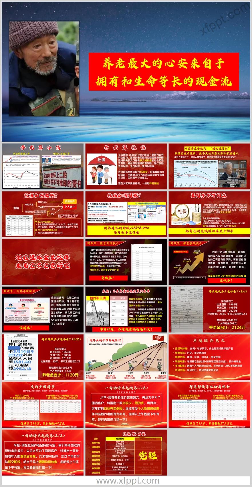 商保养老新政策太平卓越颐养亮点案例版21页（含演讲稿）