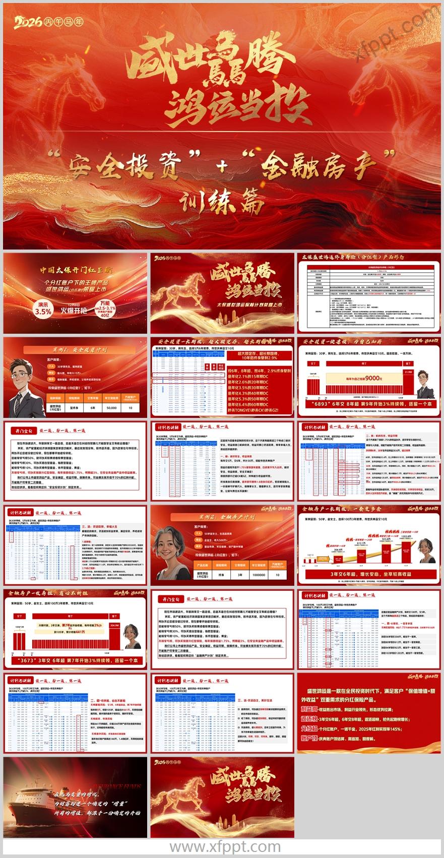 太保盛世鸿运终身寿险分红型产品形态案例开门金句21页