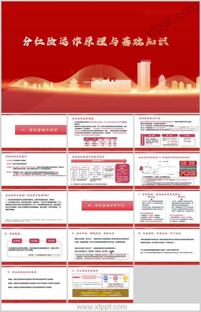 分红险运作原理险种类别红利分配实现率15页（含演讲稿）