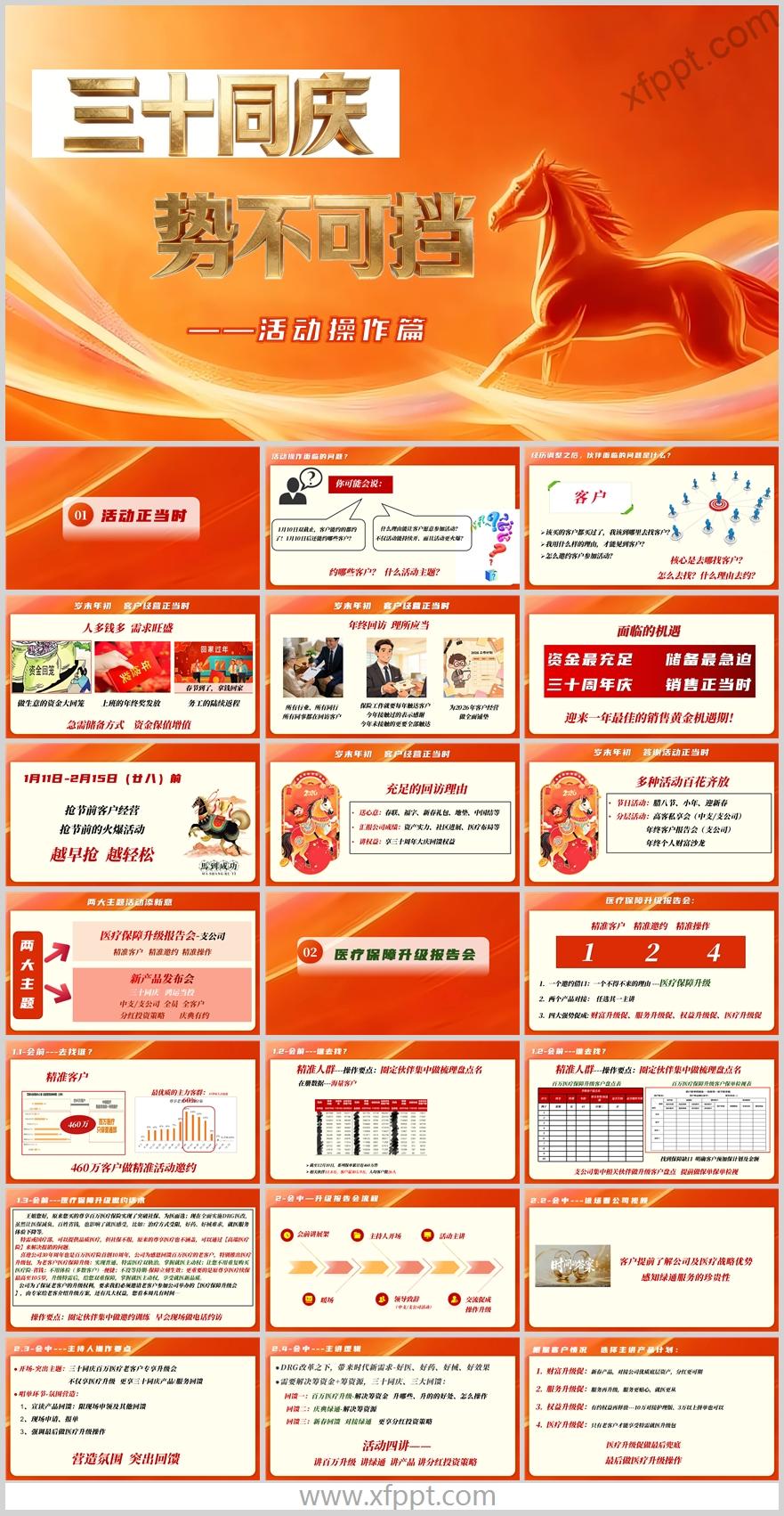 2026开门红岁末年初客户活动理财医疗37页（含演讲稿）