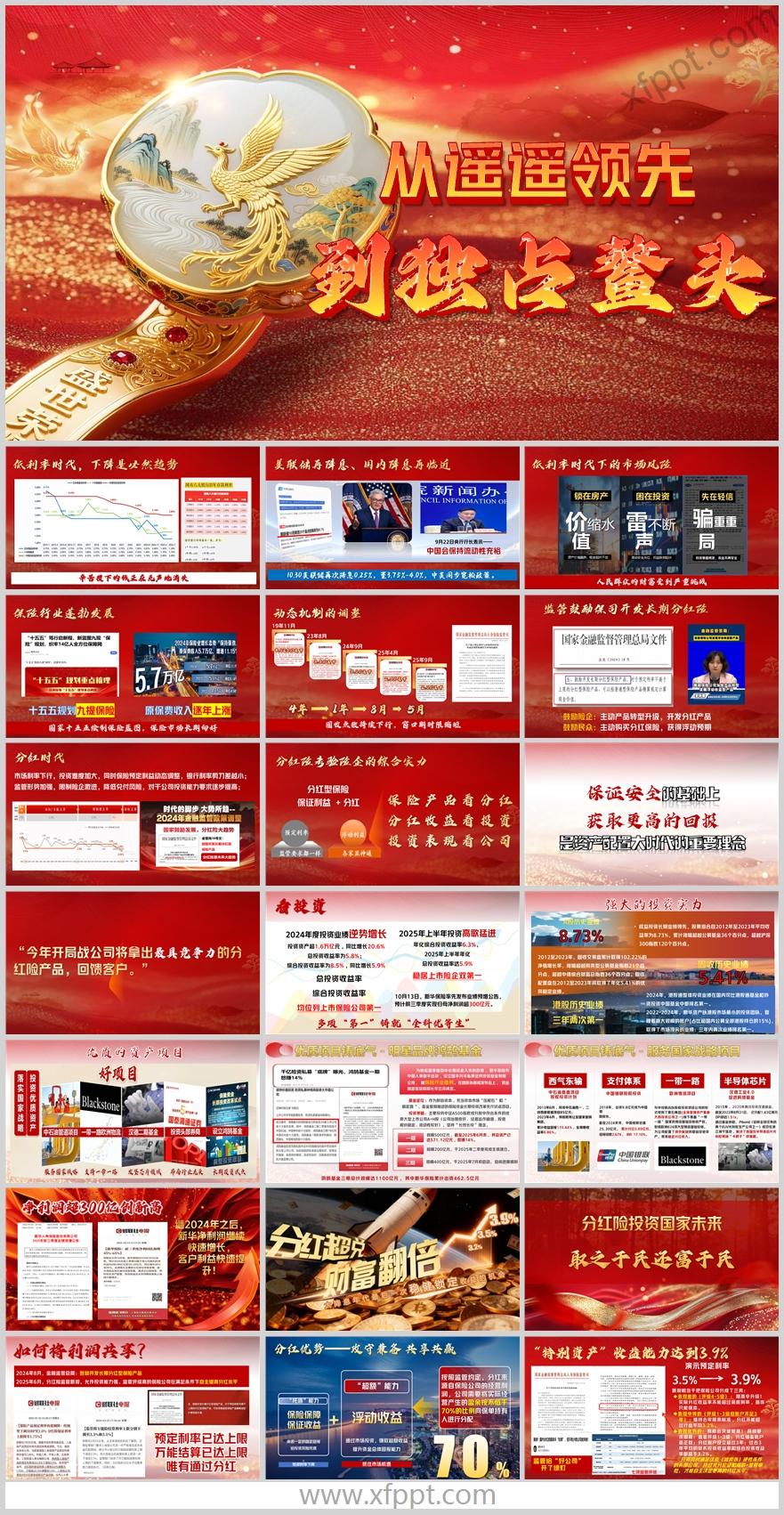 低利率时代下市场风险分红险新华投资实力资产项目22页
