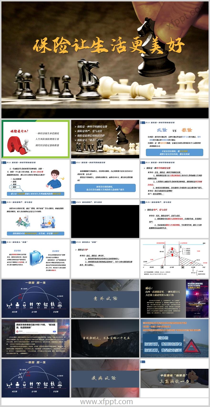 保险让生活更美好意义功用意外疾病教育养老风险管理76页