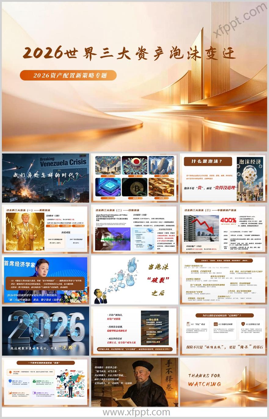 2026年资产泡沫变迁2.0资产理财新策略16页（含演讲稿）