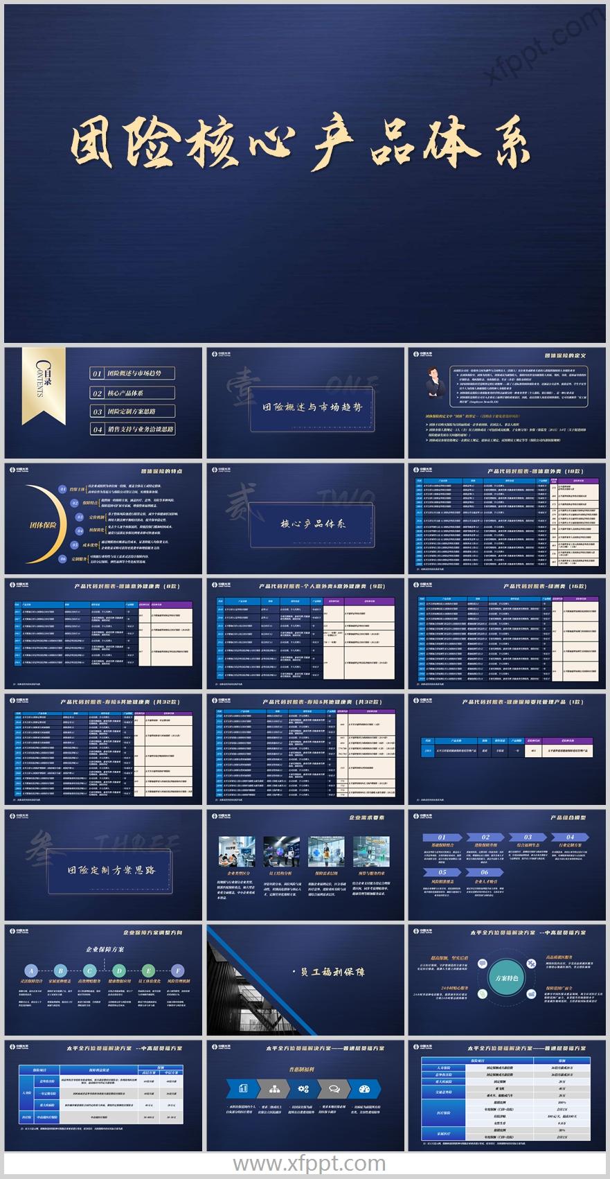团险市场趋势核心产品体系销售支持业务28页（含演讲稿）